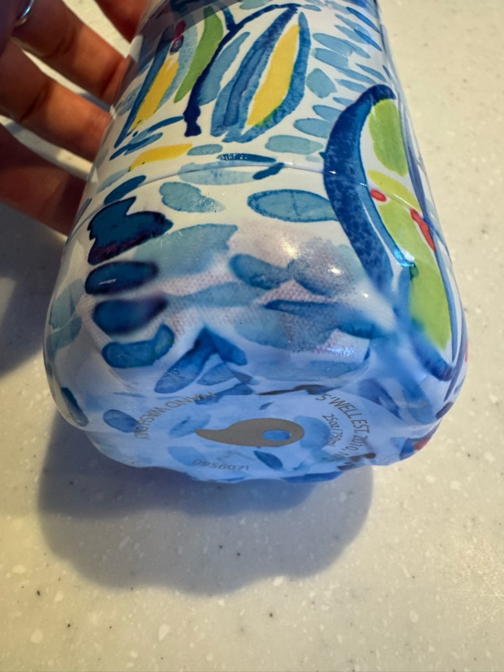 S'well x Lilly Pulitzer YOU GOTTA REGATTA Insulated Bottle - Picture 2 of 3